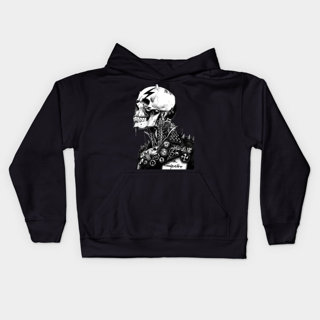 skull Kids Hoodie by janvimar